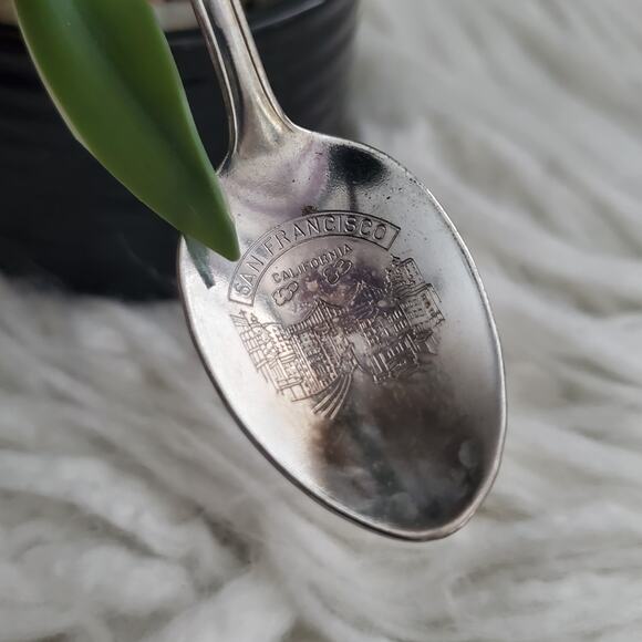 San Francisco Cable Car Souvenir Spoon - Picture 4 of 6